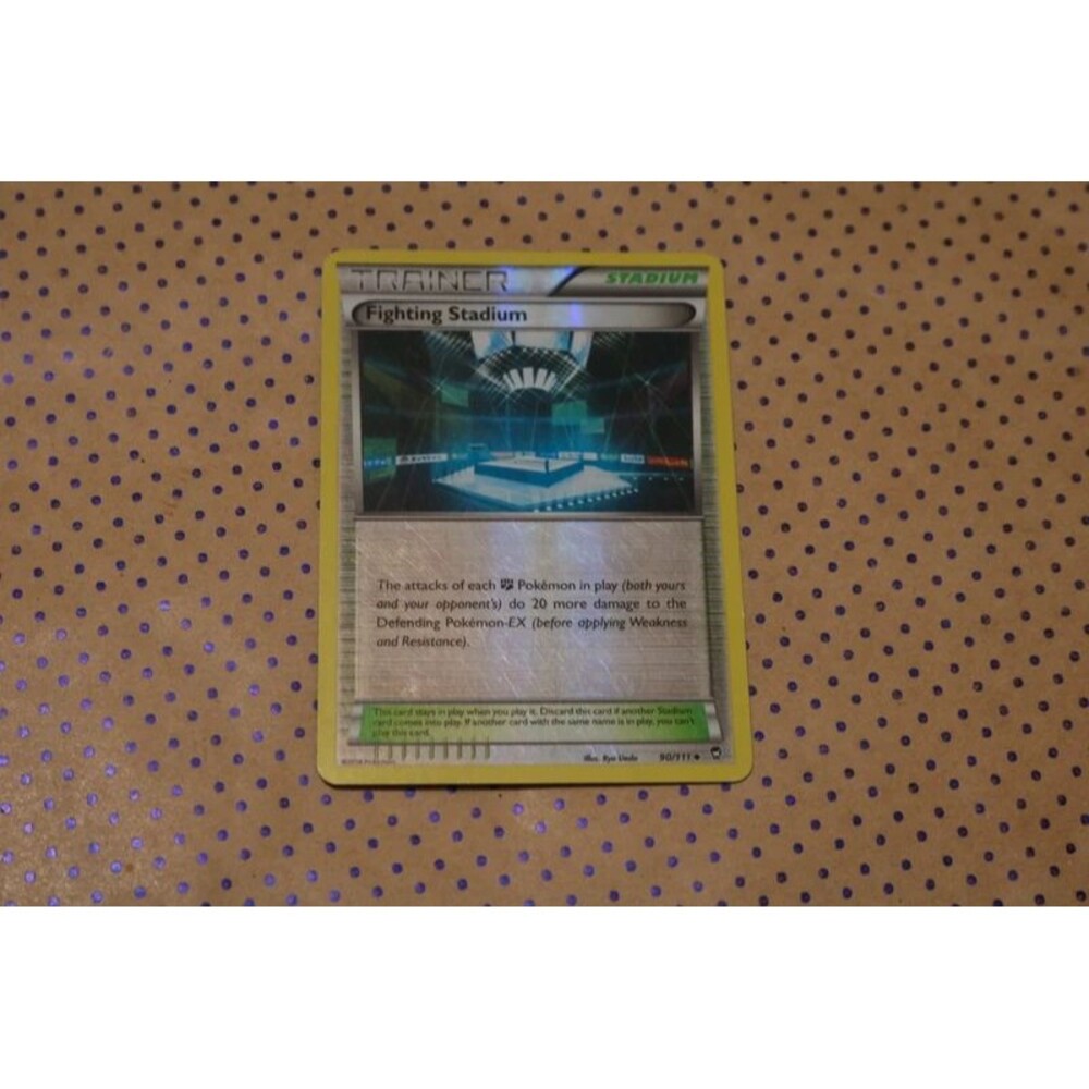 Fighting Stadium Rev Holo 90/111 Pokemon Card (2014)